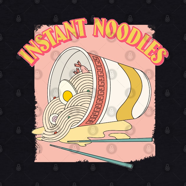 Instant Noodles I love Ramen Love Cute Kawaii ramen Instant ramen cute kawaii bowl of ramen by BoogieCreates